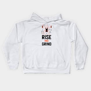 Rise And Grind Kids Hoodie